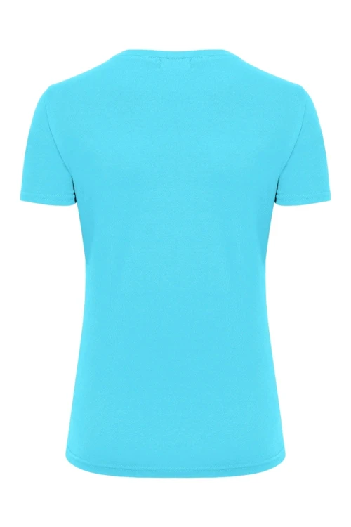 VERA z krótkimi rękawami Cyan Blue tył.jpg