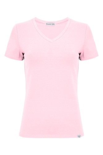 VERA z krótkimi rękawami Parfait Pink przód.jpg