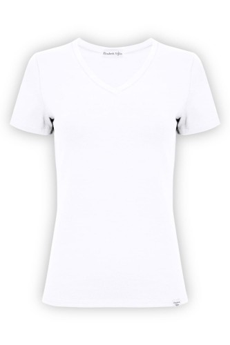 VERA z krótkimi rękawami Brilliant White przód.jpg