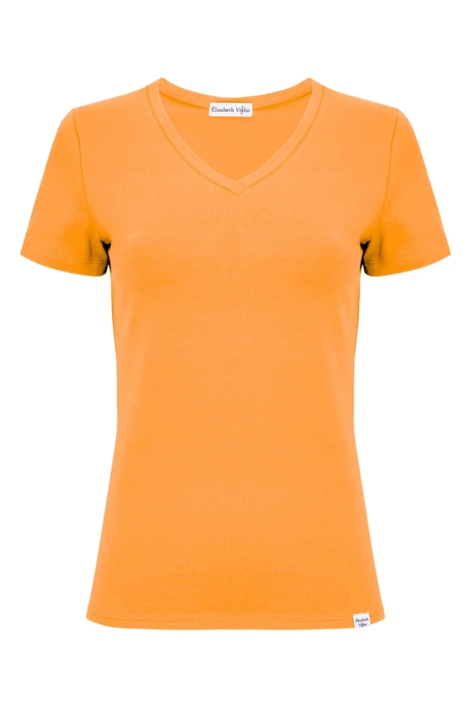 VERA z krótkimi rękawami Blazing Orange przód.jpg