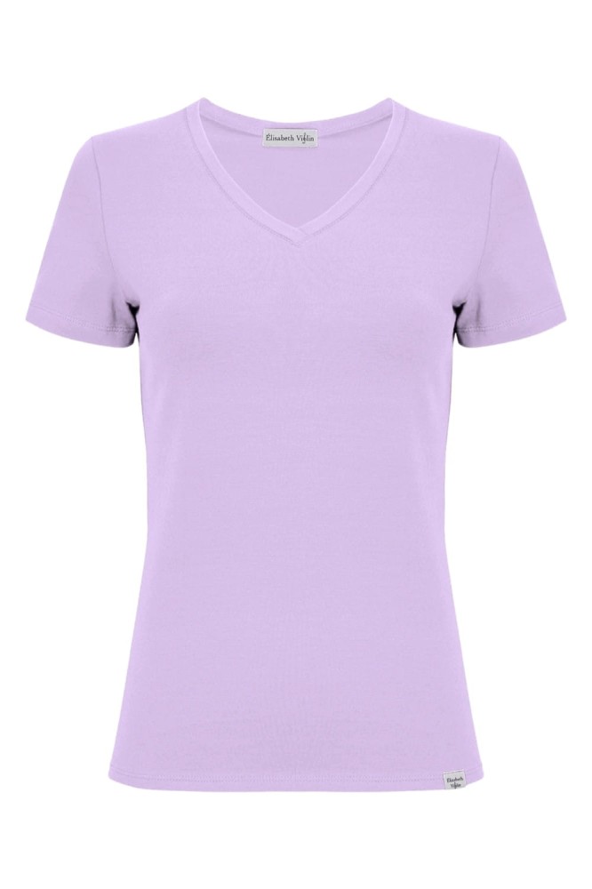 VERA z krótkimi rękawami Lavender przód.jpg