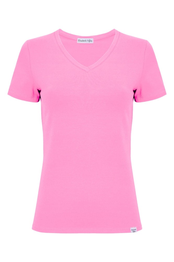 VERA z krótkimi rękawami Aurora Pink przód.jpg