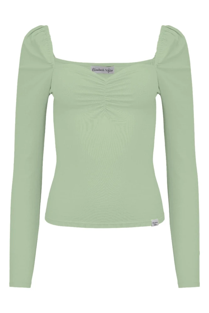 ARIA z długimi rękawami Iceberg Green przód.jpg