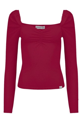 ARIA z długimi rękawami Jalapeño Red 2.0 przód.jpg