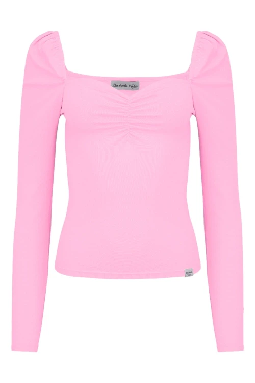 ARIA z długimi rękawami Sea Pink przód.jpg