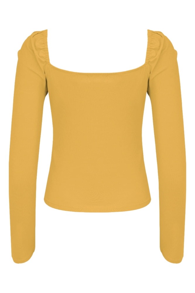 ARIA z długimi rękawami Mineral Yellow tył.jpg