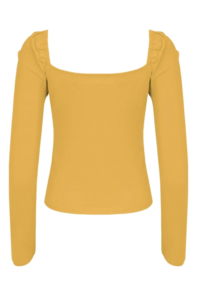 ARIA z długimi rękawami Mineral Yellow tył.jpg