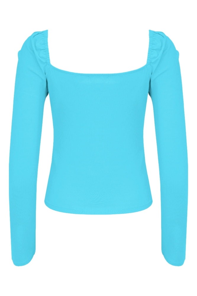 ARIA z długimi rękawami Cyan Blue tył.jpg