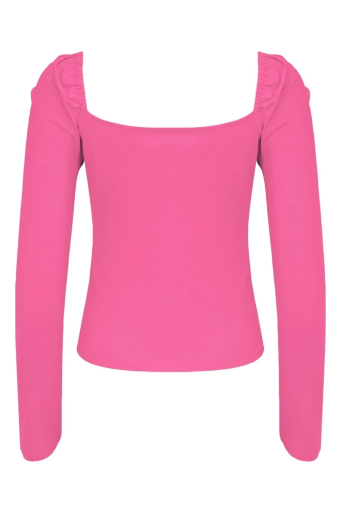 ARIA z długimi rękawami Shocking Pink tył.jpg