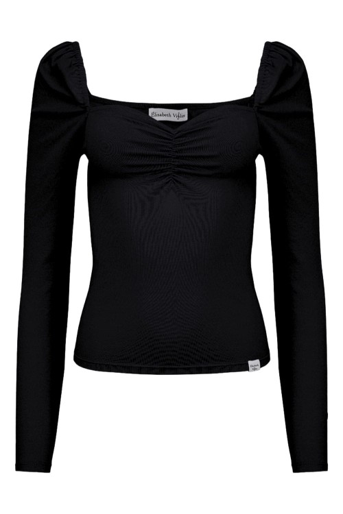 ARIA z długimi rękawami Black przód.jpg