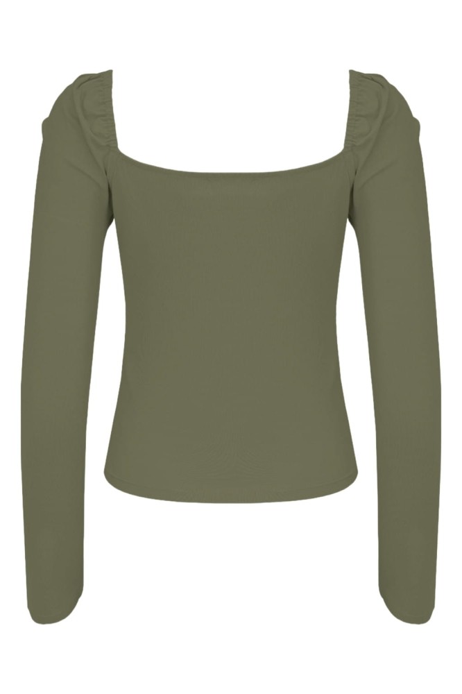 ARIA z długimi rękawami Dusty Olive tył.jpg