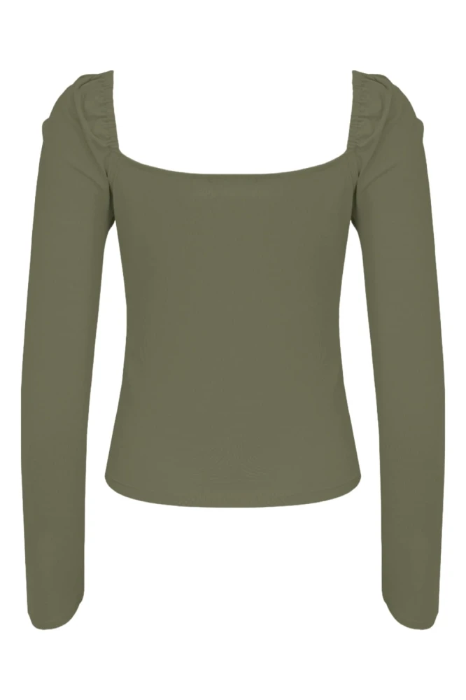 ARIA z długimi rękawami Dusty Olive tył.jpg