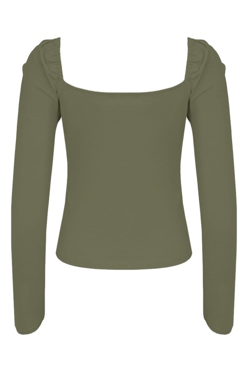 ARIA z długimi rękawami Dusty Olive tył.jpg