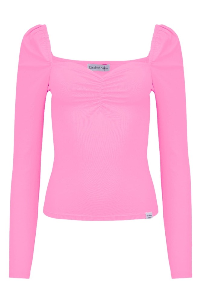 ARIA z długimi rękawami Aurora Pink przód.jpg