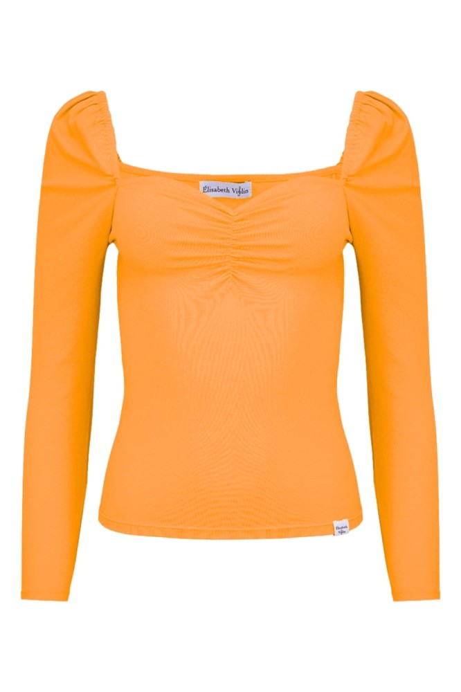 ARIA z rękawami 3:4 Blazing Orange przód.jpg