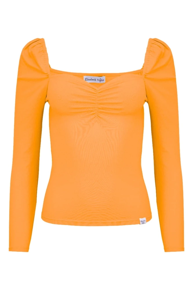 ARIA z rękawami 3:4 Blazing Orange przód.jpg