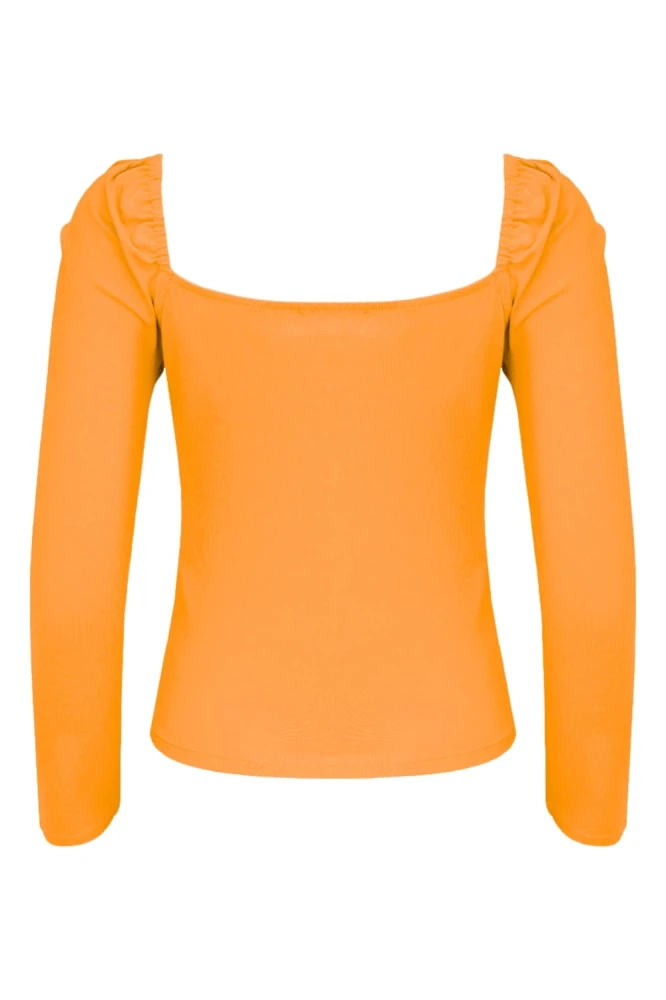 ARIA z rękawami 3:4 Blazing Orange tył.jpg