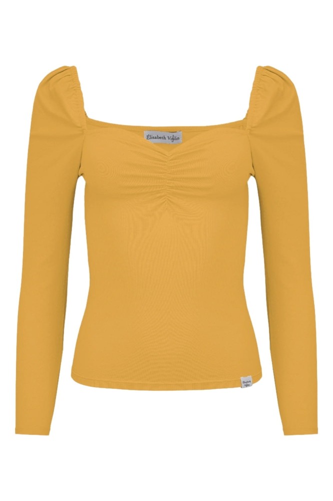 ARIA z rękawami 3:4 Bright Gold przód.jpg