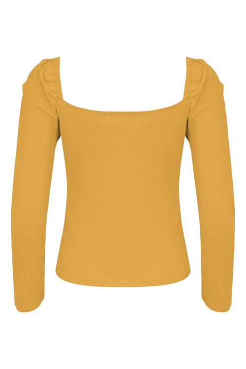 ARIA z rękawami 3:4 Bright Gold tył.jpg