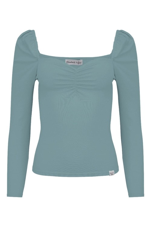 ARIA z rękawami 3:4 Smoke Blue przód.jpg