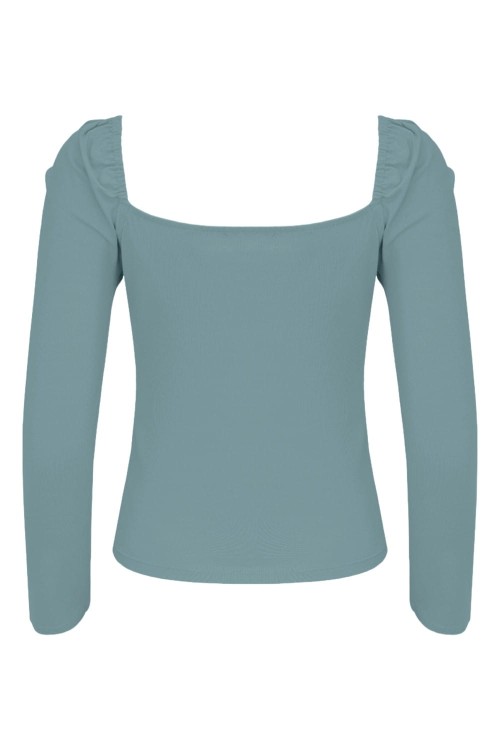 ARIA z rękawami 3:4 Smoke Blue tył.jpg