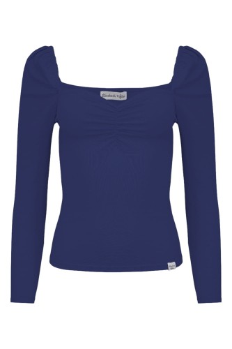 ARIA z rękawami 3:4 Sodalite Blue przód.jpg