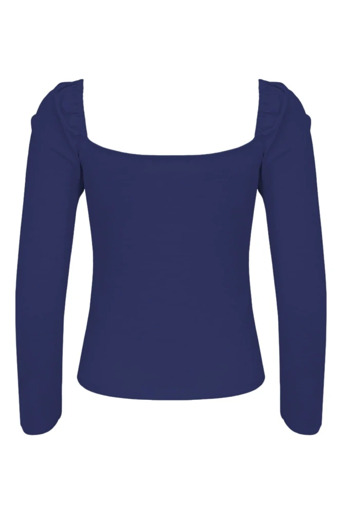 ARIA z rękawami 3:4 Sodalite Blue tył.jpg