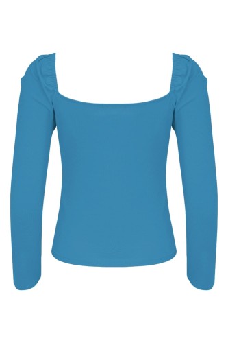 ARIA z rękawami 3:4 Vivid Blue tył.jpg