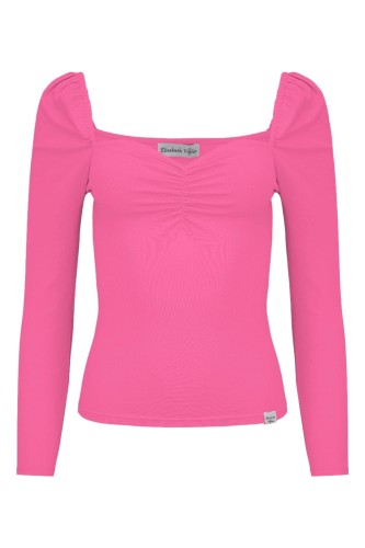 ARIA z rękawami 3:4 Shocking Pink przód.jpg