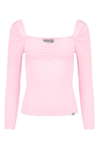 ARIA z rękawami 3:4 Parfait Pink przód.jpg