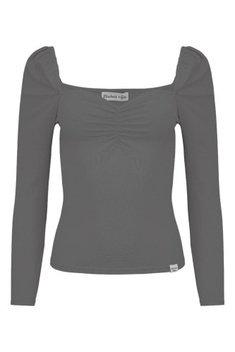 ARIA z rękawami 3:4 Charcoal Gray przód.jpg