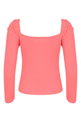 ARIA z rękawami 3:4 Tea Rose tył.jpg