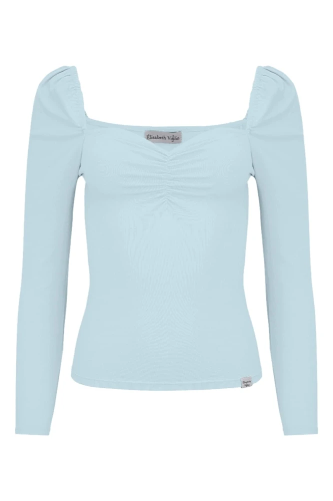 ARIA z rękawami 3:4 Sterling Blue przód.jpg