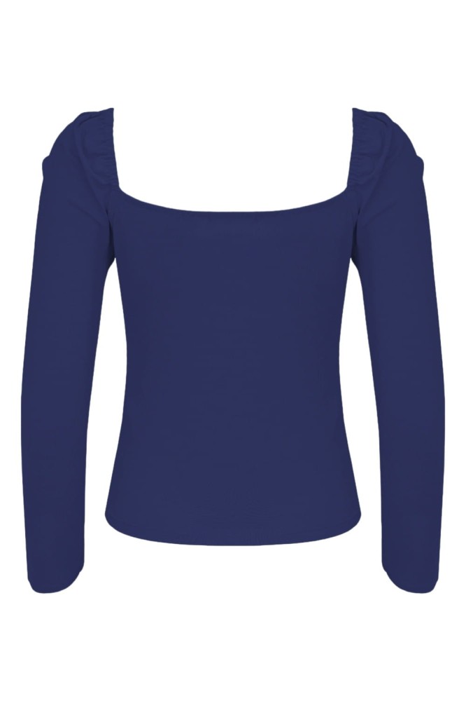 ARIA z rękawami 3:4 Sodalite Blue tył.jpg
