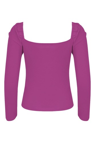 ARIA z rękawami 3:4 Festival Fuchsia tył.jpg