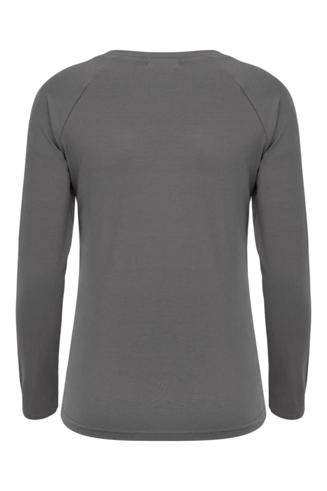 Charcoal Gray MAYA z długimi rękawami tył.jpg