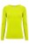 Bright Chartreuse MAYA z długimi rękawami przód.jpg