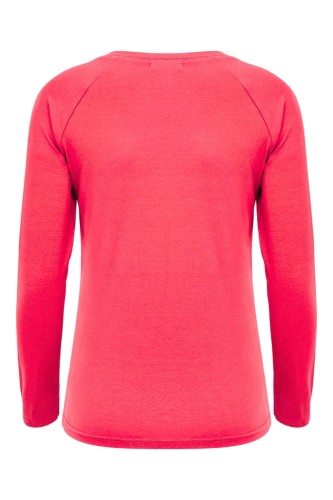 Rouge Red MAYA z długimi rękawami tył.jpg