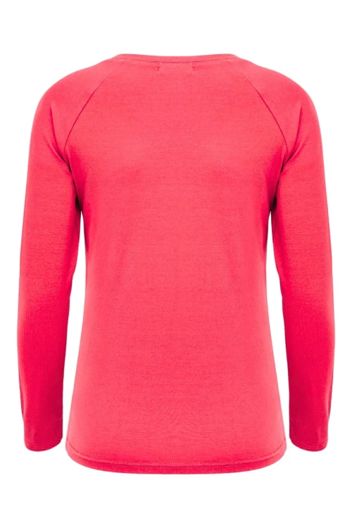 Rouge Red MAYA z długimi rękawami tył.jpg