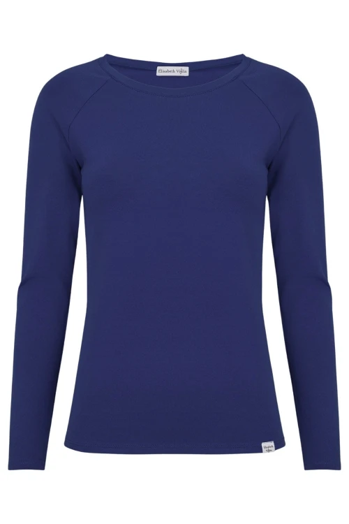 Sodalite Blue MAYA z długimi rękawami przód.jpg