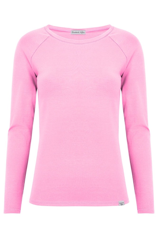 Sea Pink MAYA z długimi rękawami przód.jpg