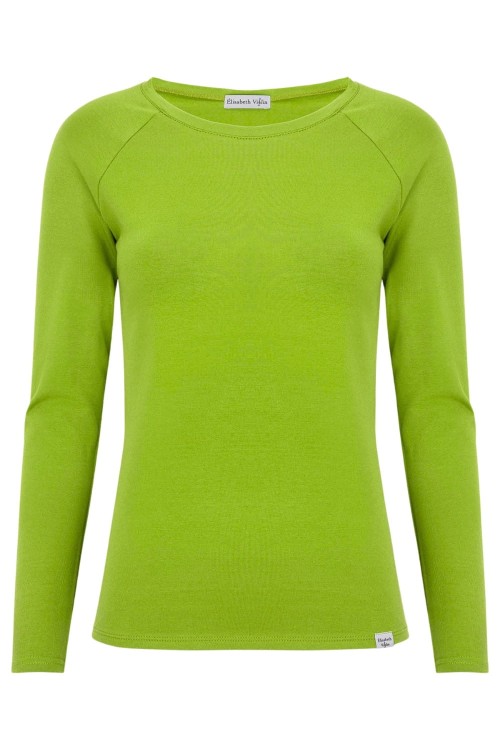 Greenery MAYA z długimi rękawami przód.jpg