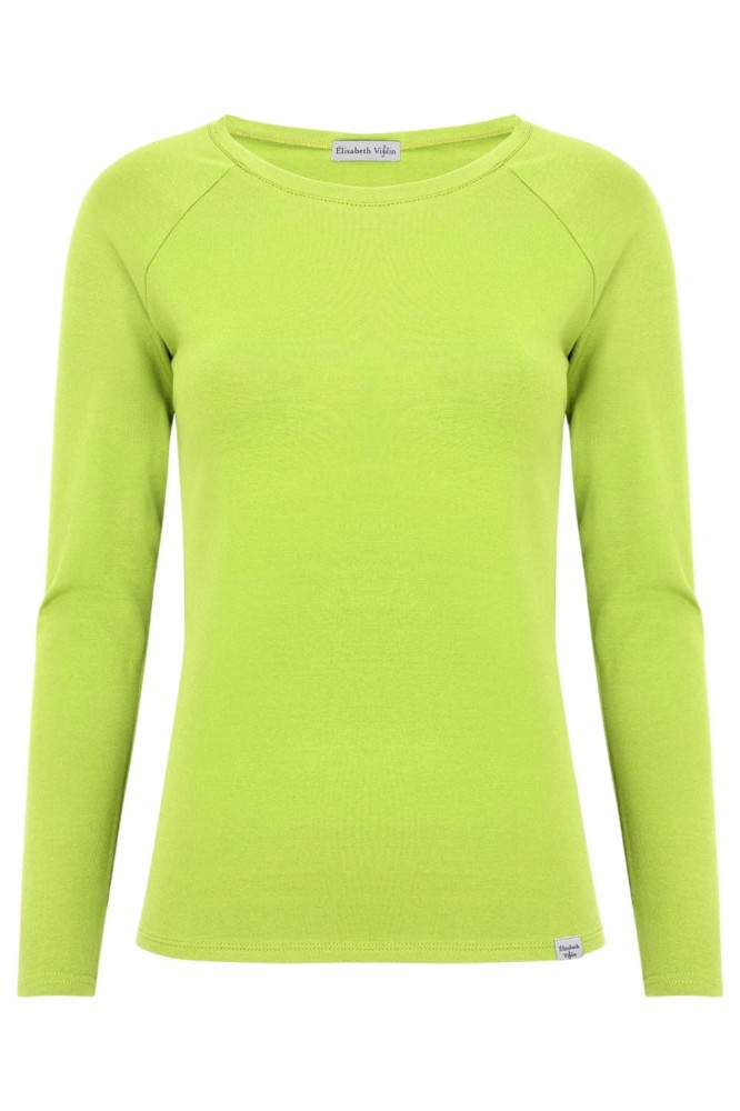 Green Glow MAYA z długimi rękawami przód.jpg