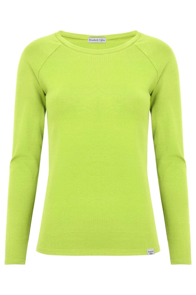 Green Glow MAYA z długimi rękawami przód.jpg