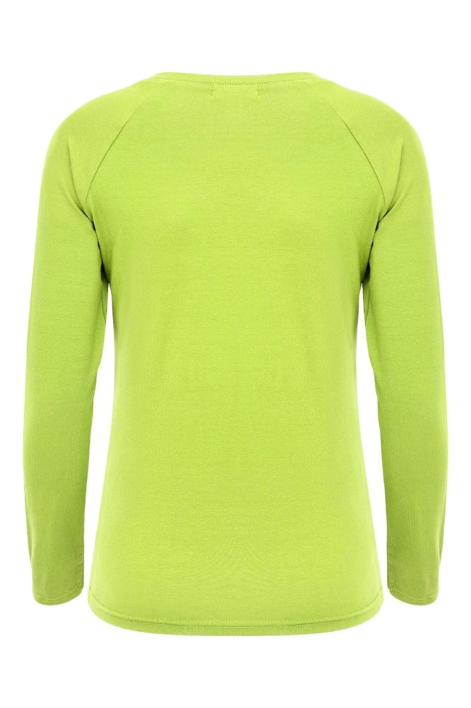 Green Glow MAYA z długimi rękawami tył.jpg