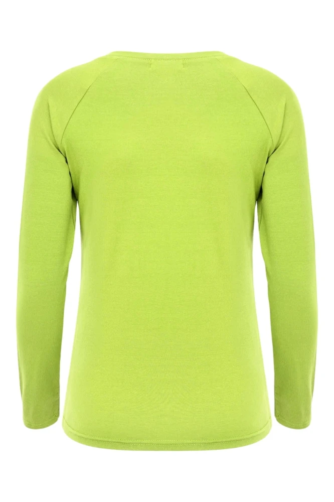 Green Glow MAYA z długimi rękawami tył.jpg