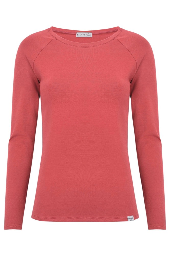 Garnet Rose MAYA z długimi rękawami przód.jpg