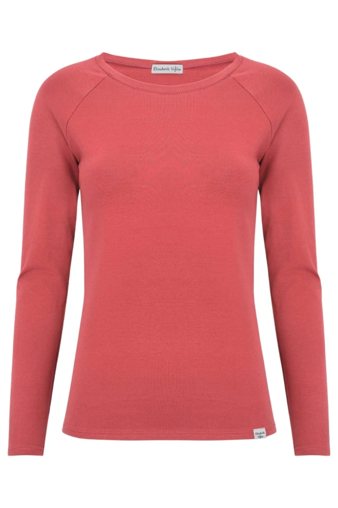 Garnet Rose MAYA z długimi rękawami przód.jpg