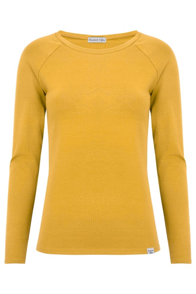 Mineral Yellow MAYA z długimi rękawami przód.jpg