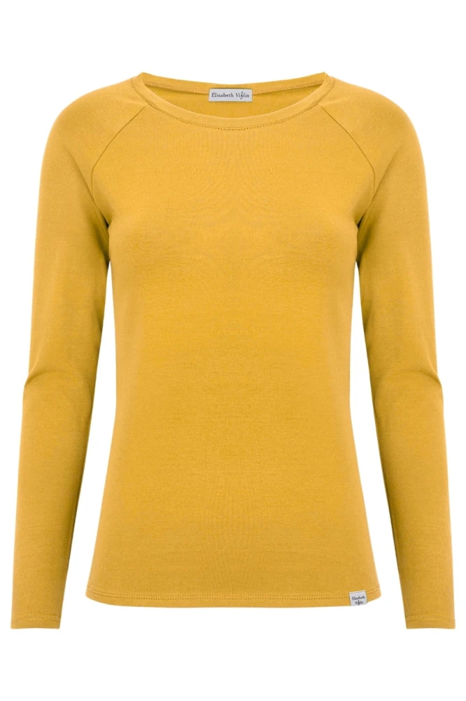 Mineral Yellow MAYA z długimi rękawami przód.jpg